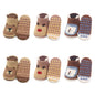 Kids Cotton Non-Slip Floor Socks (6 Pairs) for Boys & Girls Kids