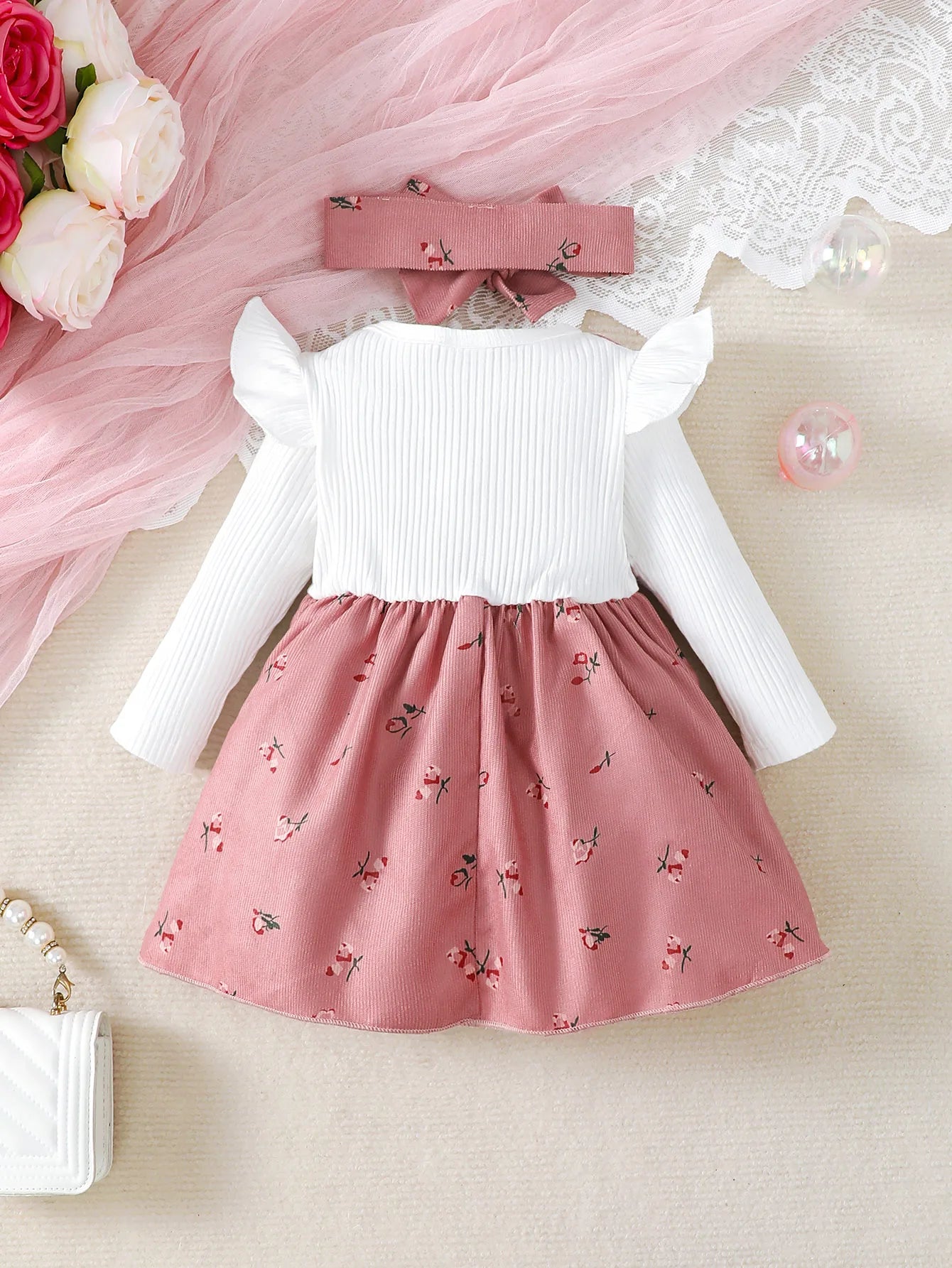 Baby Girl Princess Dress Set (2 PCS)