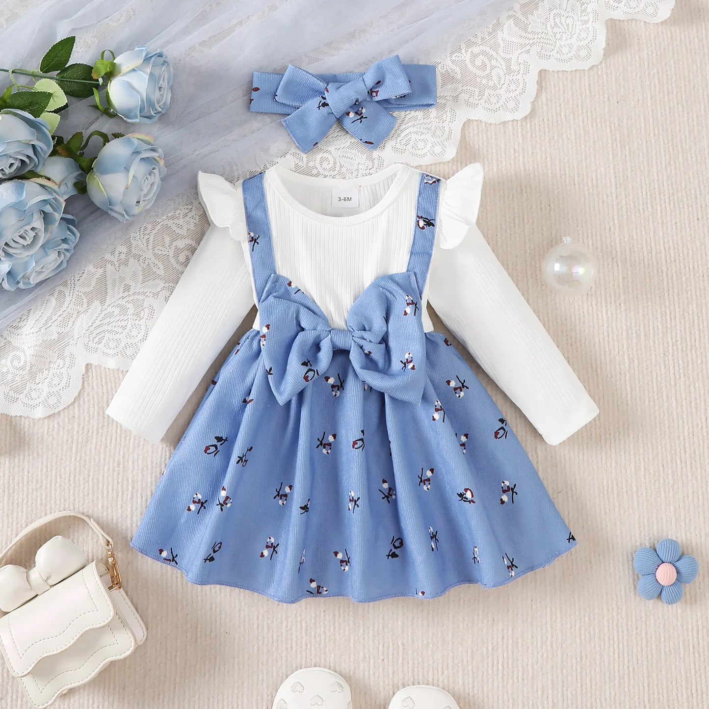 Baby Girl Princess Dress Set (2 PCS)