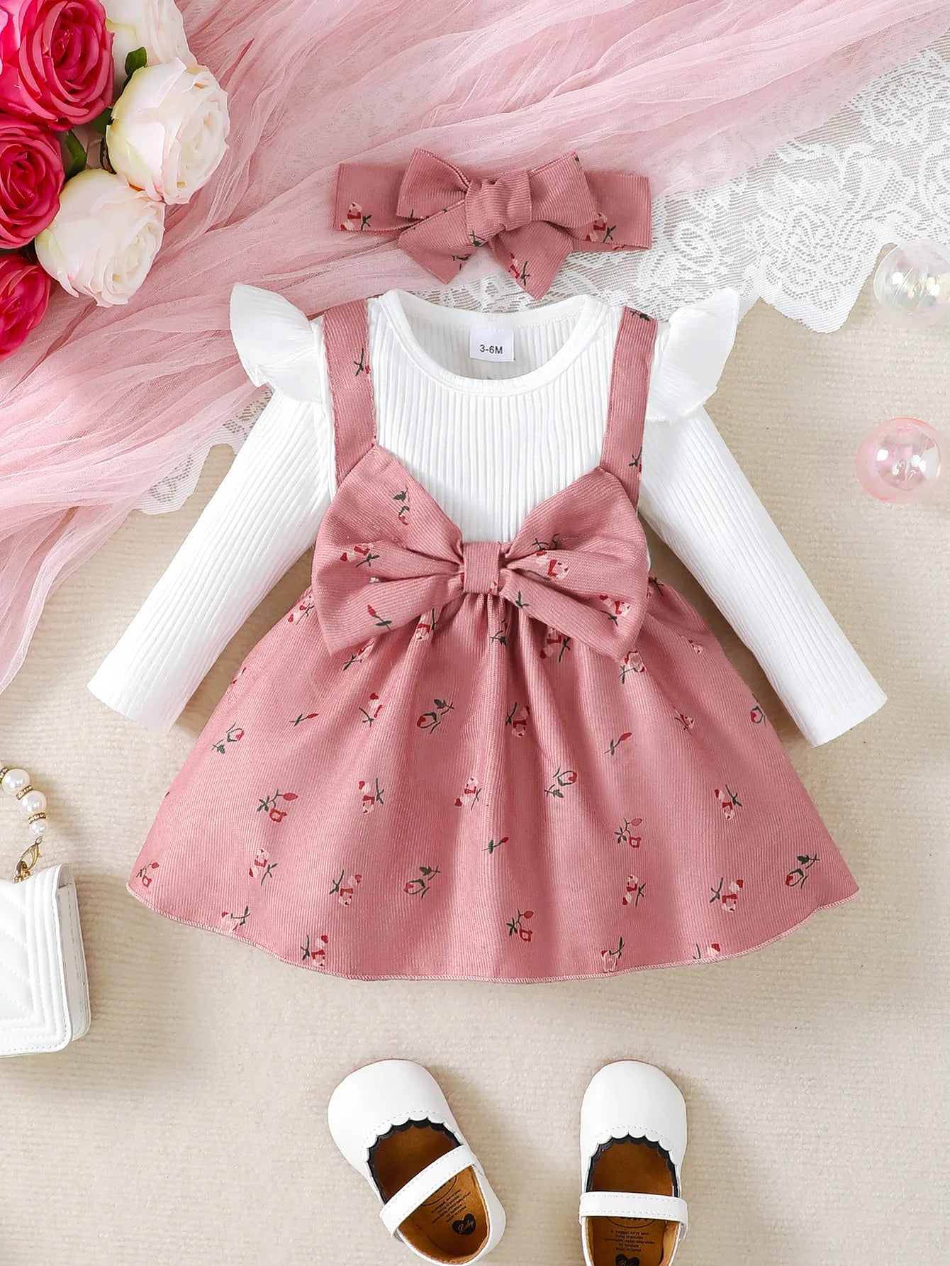 Baby Girl Princess Dress Set (2 PCS)
